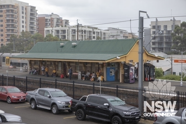 Waitara Railway Station Group - The station building