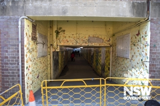Ashfield Railway Station Group - southern entrance to the pedestrian subway