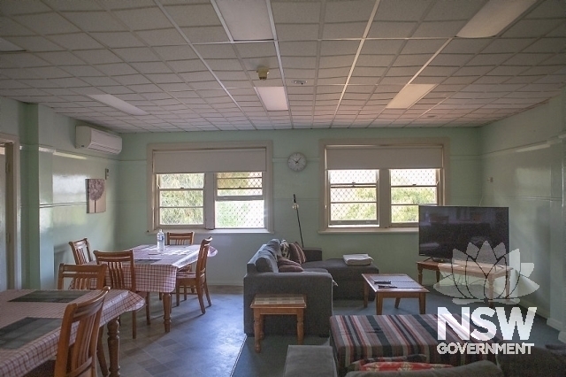 Grafton City Railway Precinct - The barracks, lounge and dining area