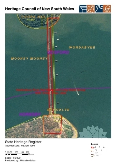 SHR 01040 - Hawkesbury River Rail Bridge and Long Island Group