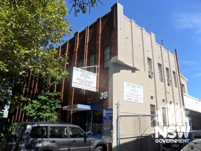 South-eastern and north-eastern elevations of the office on Ralph Street