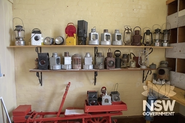 Tenterfield Railway Precinct - Signalling lamp collection