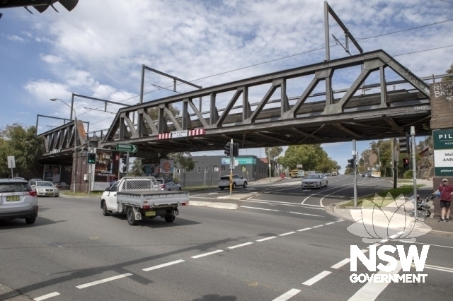 Annandale (Johnston Street) Underbridge - View from the crescent, northern elevation.