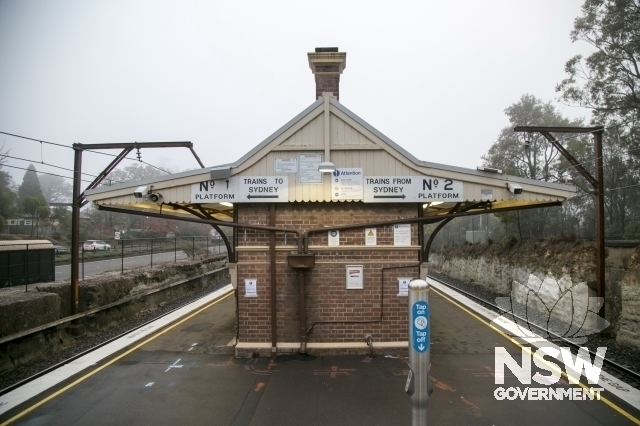 Faulconbridge Railway Station Group - Station building south elevation
