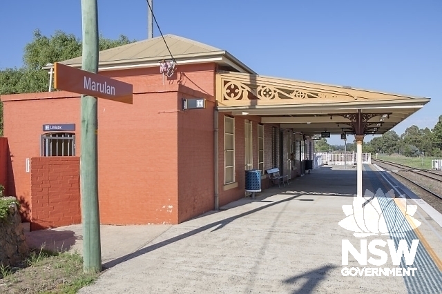 Marulan Railway Precinct - Platform 2 building