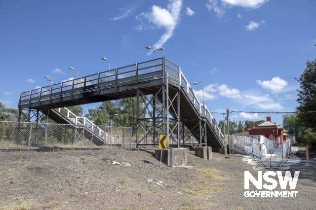 Greta Railway Station Group - Overhead footbridge