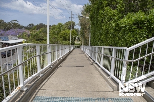 Gordon Railway Station Group - Pedestrian ramp to Werona Ave.