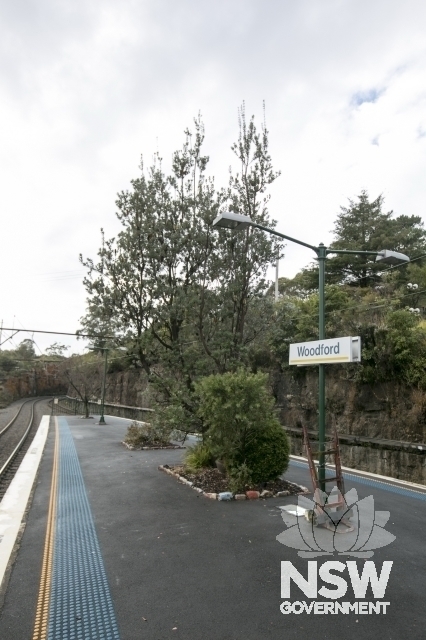 Woodford Railway Station Group - Platform east end