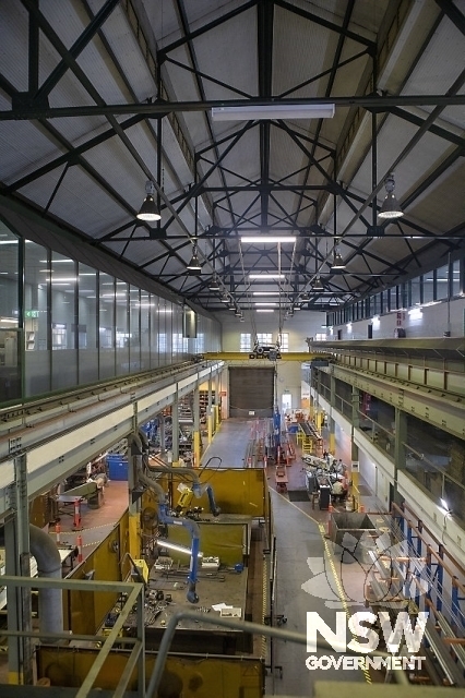 Strathfield Railway Triangle and Flyover - Internal of the former substation