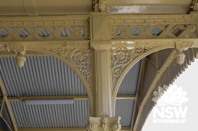 Albury Railway Precinct - Awning bracket detail