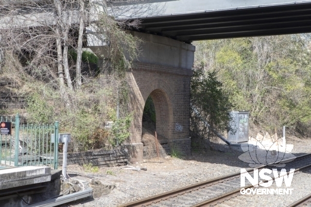 Picton Railway Precinct - Brickwork bridge pier