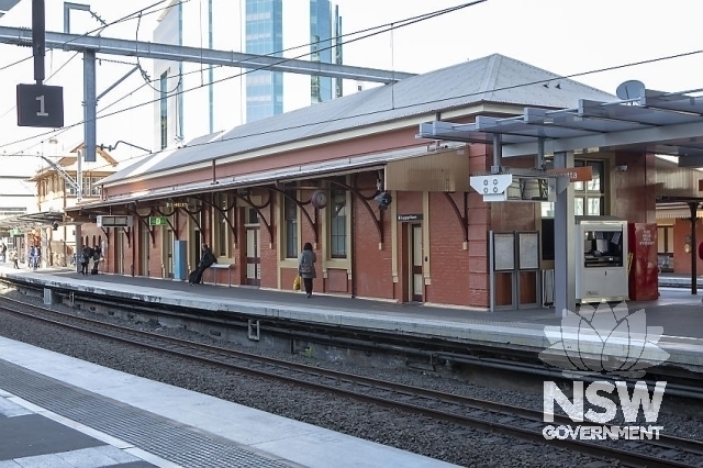 Parramatta Railway Station Group - Platform 2/3 building with
