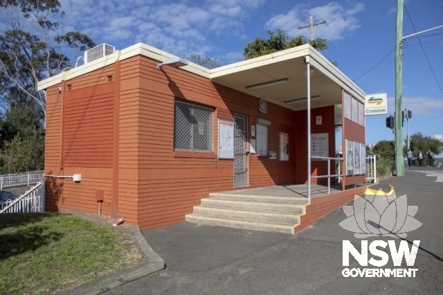 Coniston Railway Station Group - separate ticket office - west elevation from Gladstone Avenue