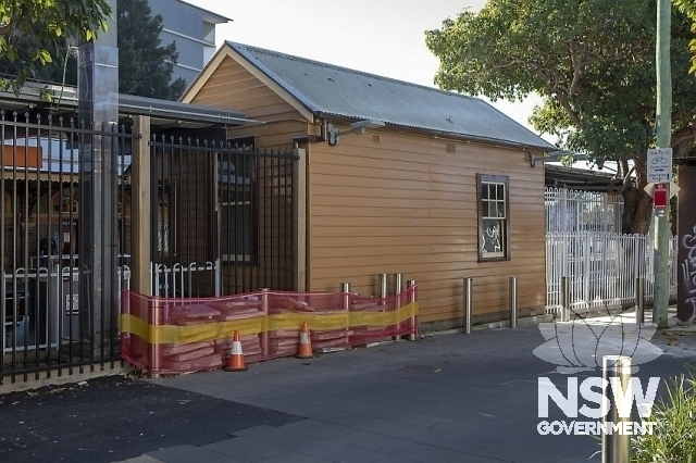 Marrickville Railway Station Group - Rear of the Platform 2 building.