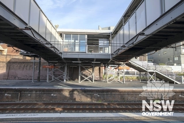 St. Peters Railway Station - Overhead Footbridge