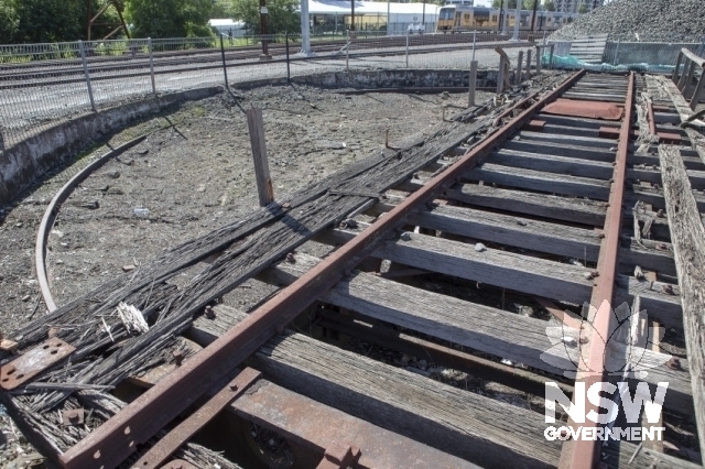 Penrith Railway Station Group and Residence - The turntable