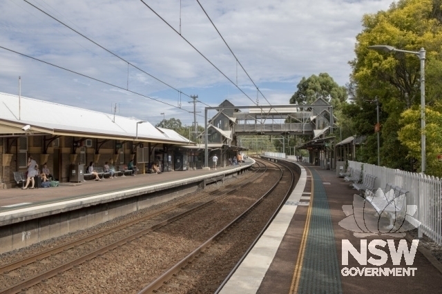Fassifern Railway Station Group-Platform 1, left and platform 2, right