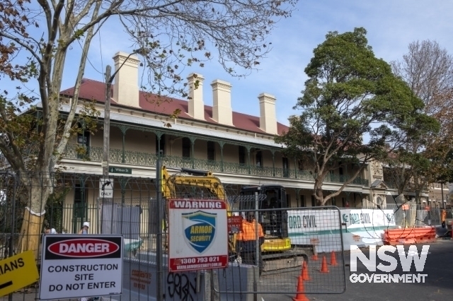 Eveleigh Chief Mechanical Engineers Office - View from across the street.