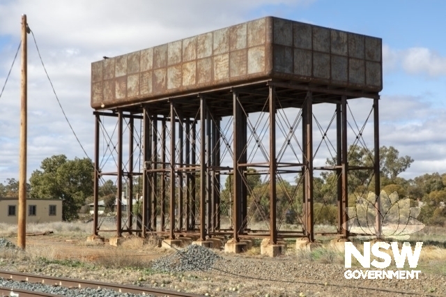 Euabalong West Railway Station - Water tank