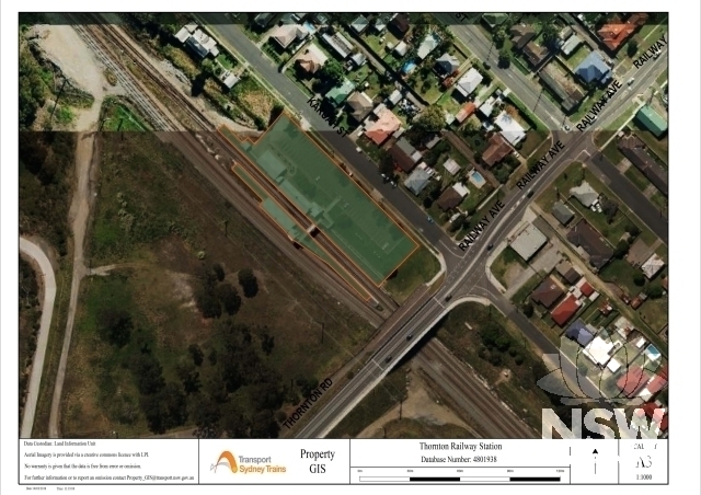 Thornton Railway Station Curtilage Plan