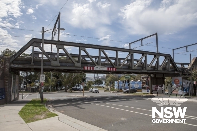 Annandale (Johnston Street) Underbridge - View from the southern side