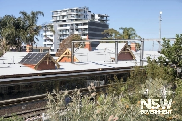 Wollongong Railway Station Group - Platform 2 Roof and awnings