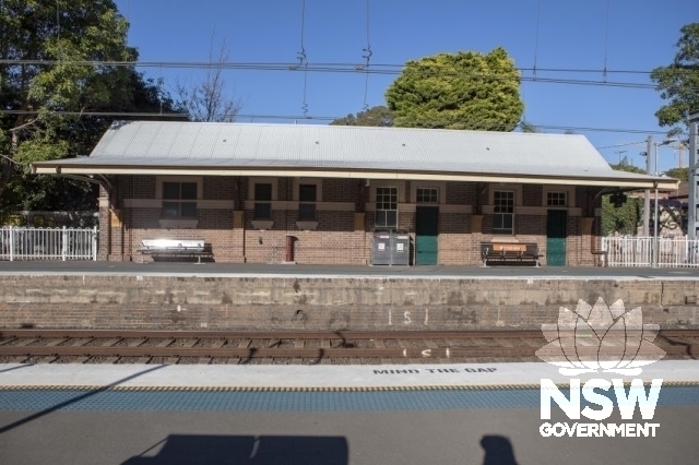 Marrickville Railway Station Group - Platform 2 building