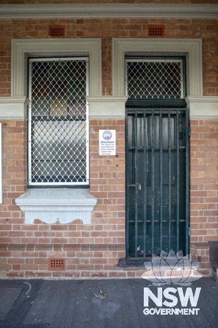 Scarborough Railway Station Group-Platform 1 Window and door detail.