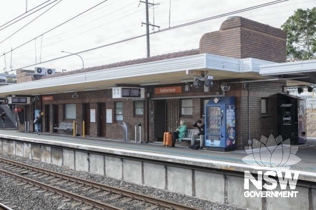 Sutherland Railway Station Group - Platform 2 Building (Platform 2/3)
