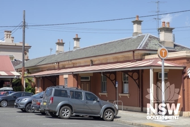 Moss Vale Railway Precinct - Approach side to the station building.