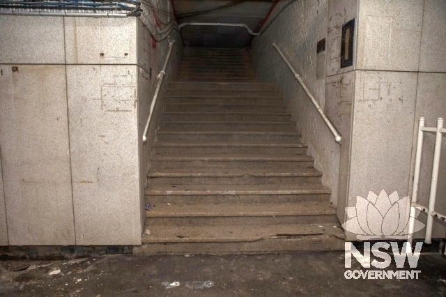 Ashfield Railway Station Group - Subway now covered by the modern overhead stairs and lifts.