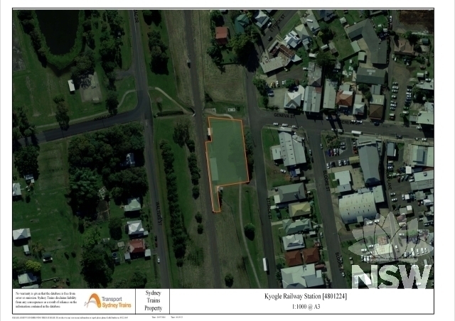 Kyogle Railway Station 4801224 Curtilage Map