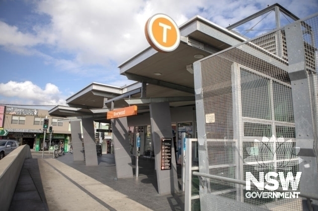 Riverwood Railway Station Group - Modern Station entrance.