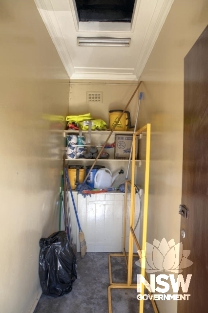 Dulwich Hill Railway Station Group - Internal showing ceiling hatch.