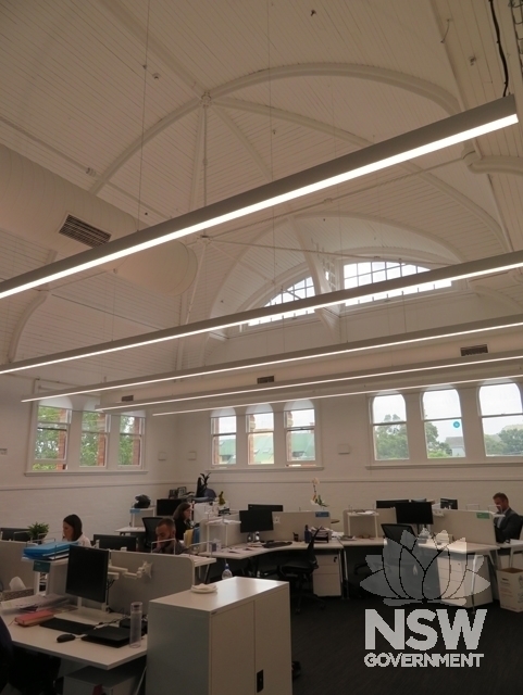 Building A: Office area (former classroom) at the east end of the Second Floor