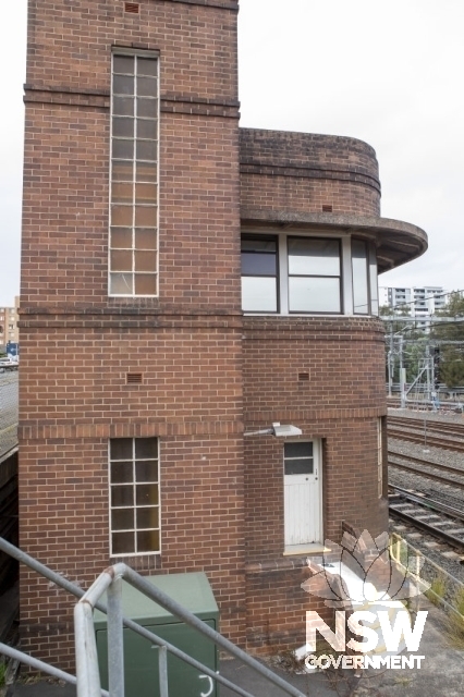 Auburn Railway Signal Box - Western elevation