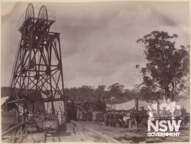 Opening of West Wallsend Colliery