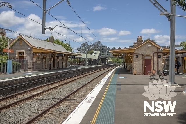 Lindfield Railway Station Group - Platform 1/2/3 buildings.
