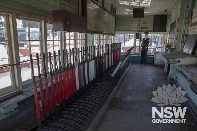Parramatta Railway Station Group - Internal of the Signal Box.
