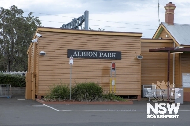 Albion Park Railway Station Group - Approach side of the out-of-room