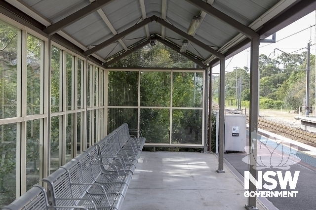 Fassifern Railway Station Group - Platform 2 shelter