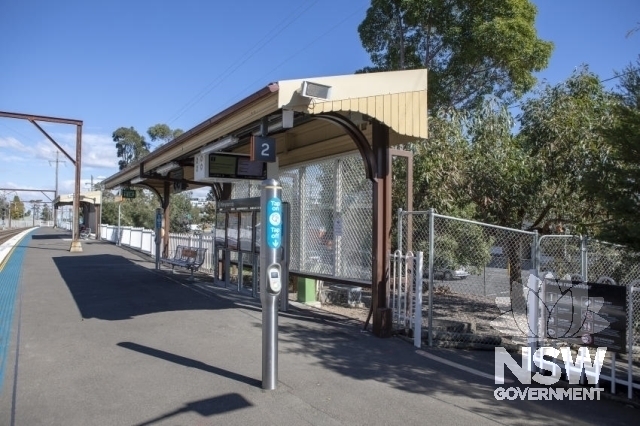 Asquith Railway Station Group - Platform 2 awning.