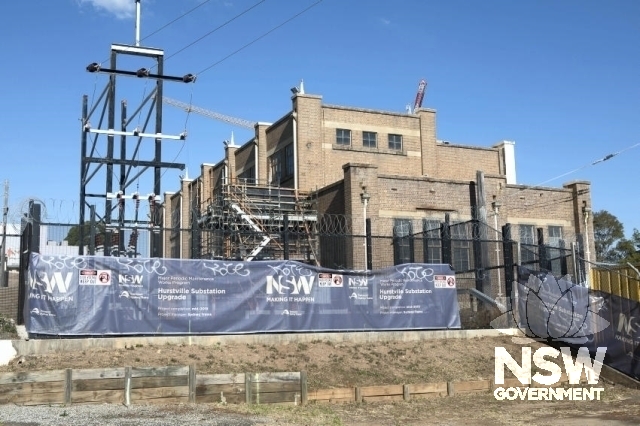 Hurstville Railway Sub-station - North and west elevations