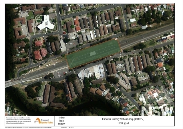 Carramar Railway Station Group Curtilage Plan