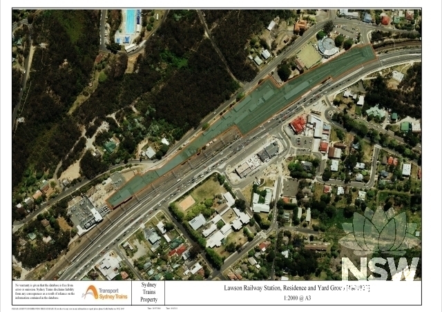 Lawson Railway Station Residence and Yard Group 4801023 Curtilage
