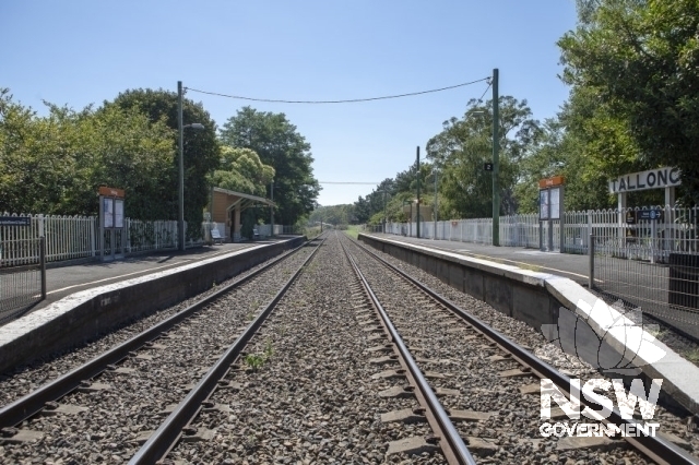 Tallong Railway Precinct - View from the crossing
