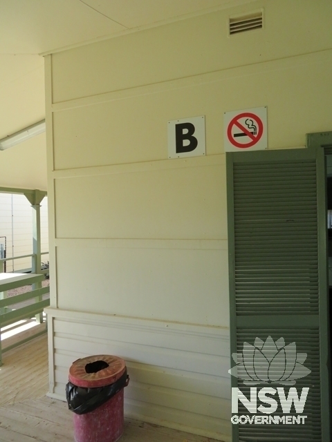 Block B: Detail of north verandah
