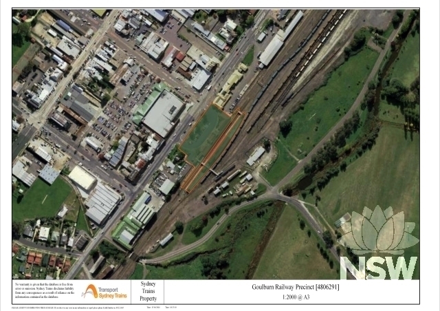 Goulburn Railway Precinct 4806291 Curtilage Map