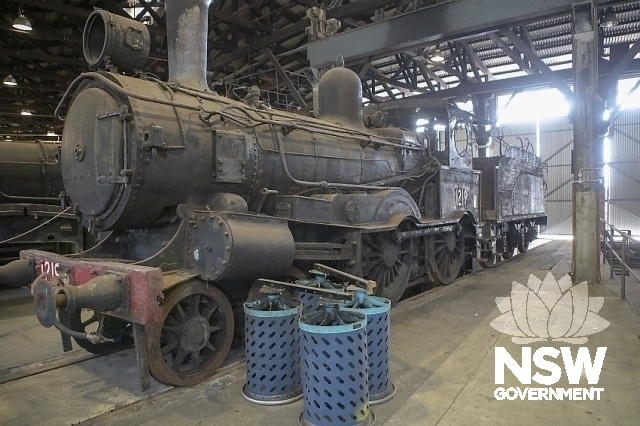 Broadmeadow Railway Locomotive Depot - Roundhouse #2 internal