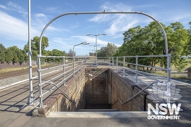 East Maitland Railway Precinct - Subway entrance from the platform